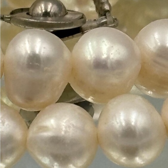 VINTAGEGE TENG YUE FRESHWATER PEARL NECKLACE C1970s - Picture 2 of 4